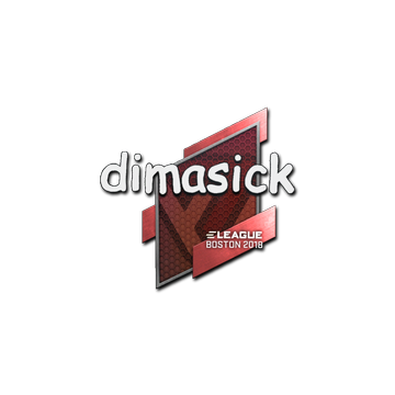 Sticker | dimasick | Boston 2018