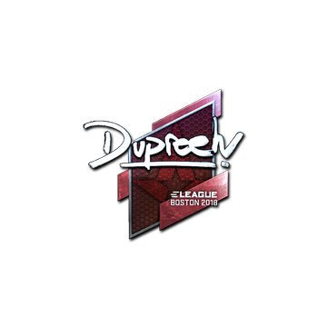 Sticker | dupreeh (Foil) | Boston 2018