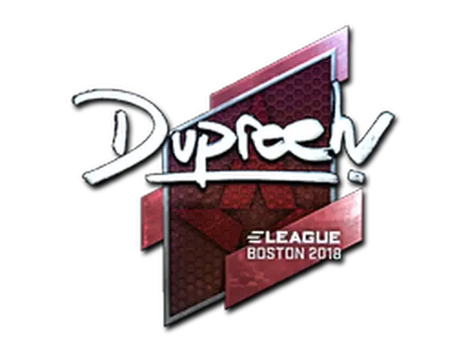 Sticker | dupreeh (Foil) | Boston 2018