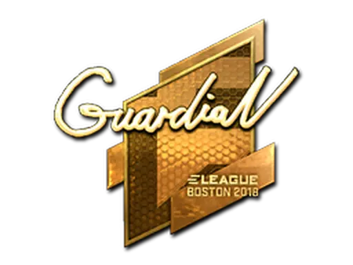 Sticker | GuardiaN (Gold) | Boston 2018
