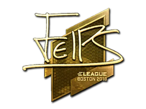Sticker | felps (Gold) | Boston 2018