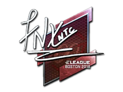 Sticker | fnx (Foil) | Boston 2018