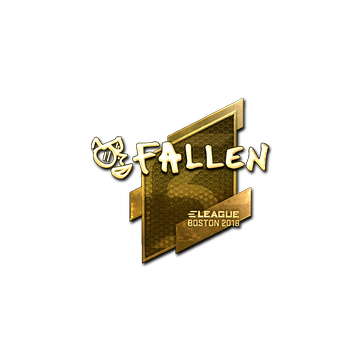 Sticker | FalleN (Gold) | Boston 2018