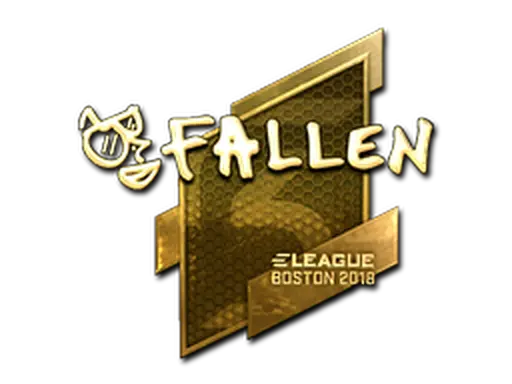 Sticker | FalleN (Gold) | Boston 2018