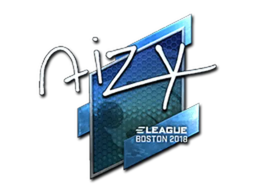 Sticker | aizy (Foil) | Boston 2018