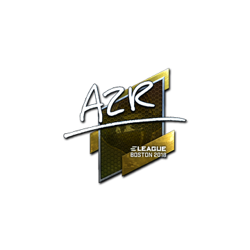 Sticker | AZR (Foil) | Boston 2018