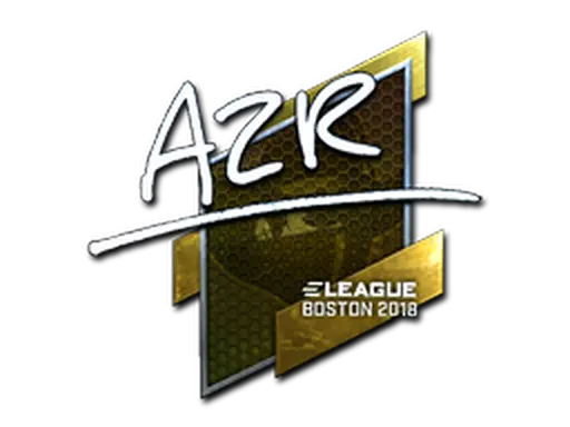 Sticker | AZR (Foil) | Boston 2018