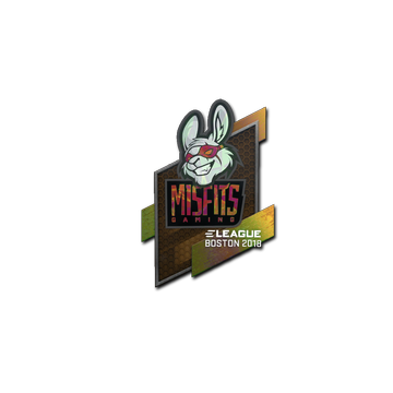 Sticker | Misfits Gaming (Holo) | Boston 2018