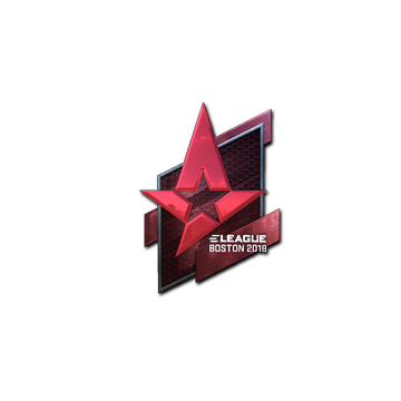Sticker | Astralis (Foil) | Boston 2018