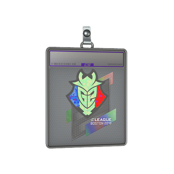 Sticker Slab | G2 Esports (Holo) | Boston 2018