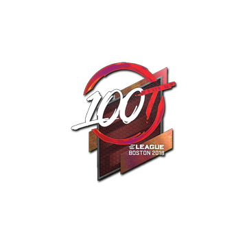 Sticker | 100 Thieves (Holo) | Boston 2018