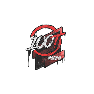 Sealed Graffiti | 100 Thieves | Boston 2018