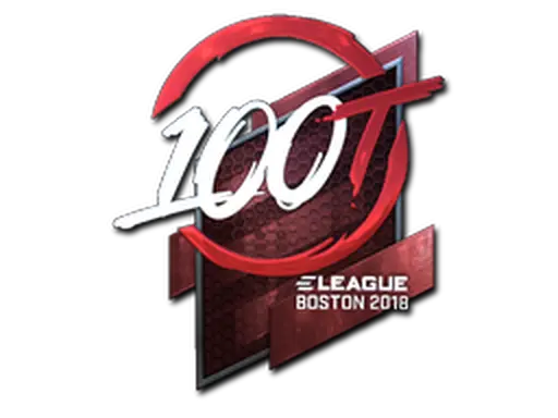 Sticker | 100 Thieves (Foil) | Boston 2018