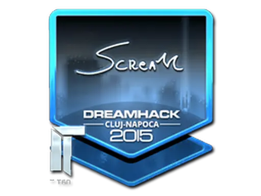 Sticker | ScreaM (Foil) | Cluj-Napoca 2015