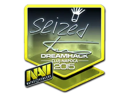 Sticker | seized (Foil) | Cluj-Napoca 2015