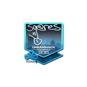 Sticker | seang@res (Foil) | Cluj-Napoca 2015