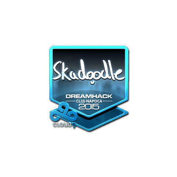 Sticker | Skadoodle (Foil) | Cluj-Napoca 2015