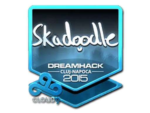 Sticker | Skadoodle (Foil) | Cluj-Napoca 2015