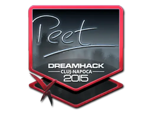 Sticker | peet (Foil) | Cluj-Napoca 2015