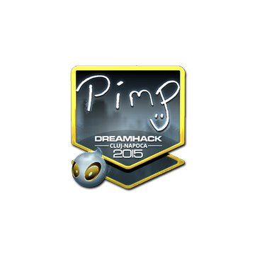 Sticker | Pimp (Foil) | Cluj-Napoca 2015