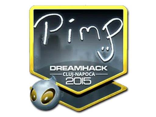 Sticker | Pimp (Foil) | Cluj-Napoca 2015