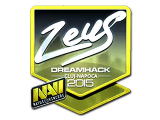 Sticker | Zeus (Foil) | Cluj-Napoca 2015