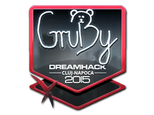 Sticker | GruBy (Foil) | Cluj-Napoca 2015