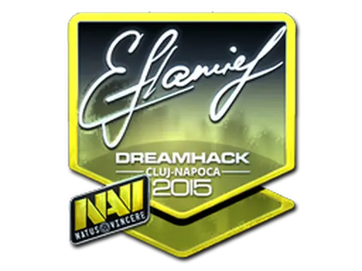 Sticker | flamie (Foil) | Cluj-Napoca 2015