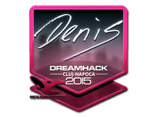 Sticker | denis (Foil) | Cluj-Napoca 2015