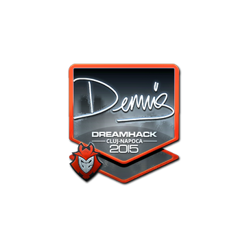 Sticker | dennis (Foil) | Cluj-Napoca 2015