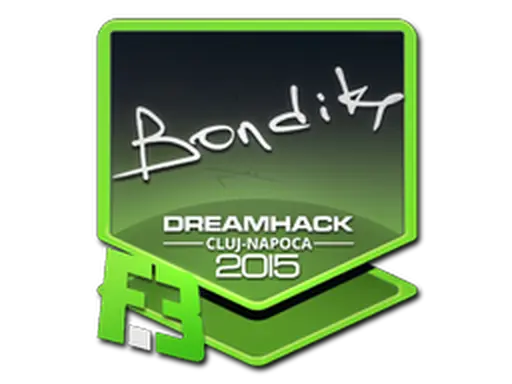 Sticker | bondik | Cluj-Napoca 2015