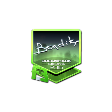 Sticker | bondik (Foil) | Cluj-Napoca 2015