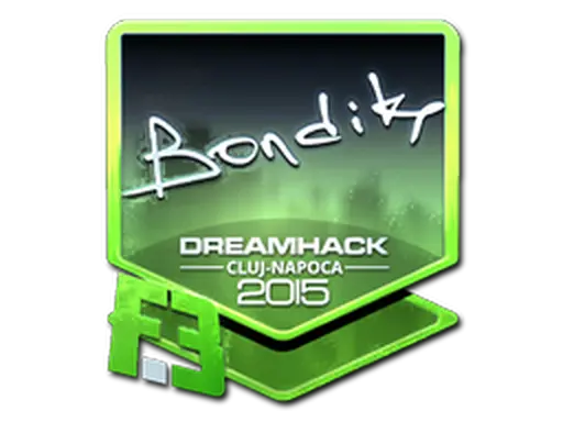 Sticker | bondik (Foil) | Cluj-Napoca 2015