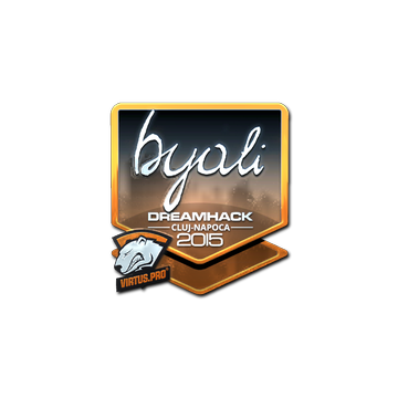 Sticker | byali (Foil) | Cluj-Napoca 2015