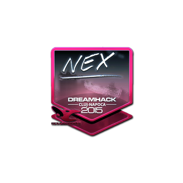 Sticker | nex (Foil) | Cluj-Napoca 2015
