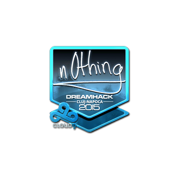 Sticker | n0thing (Foil) | Cluj-Napoca 2015