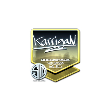 Sticker | karrigan (Foil) | Cluj-Napoca 2015