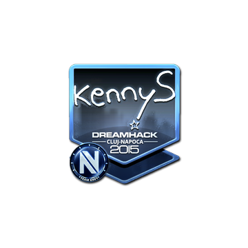 Sticker | kennyS (Foil) | Cluj-Napoca 2015