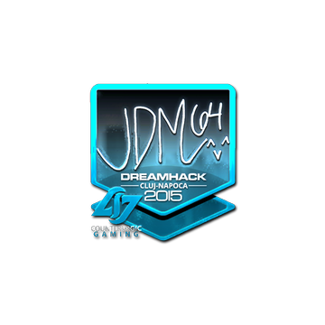 Sticker | jdm64 (Foil) | Cluj-Napoca 2015