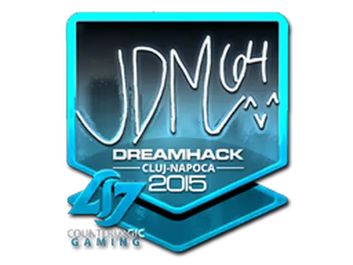 Sticker | jdm64 (Foil) | Cluj-Napoca 2015