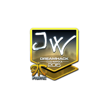 Sticker | JW (Foil) | Cluj-Napoca 2015