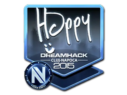 Sticker | Happy (Foil) | Cluj-Napoca 2015