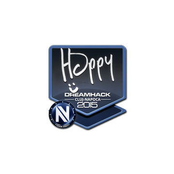 Sticker | Happy | Cluj-Napoca 2015