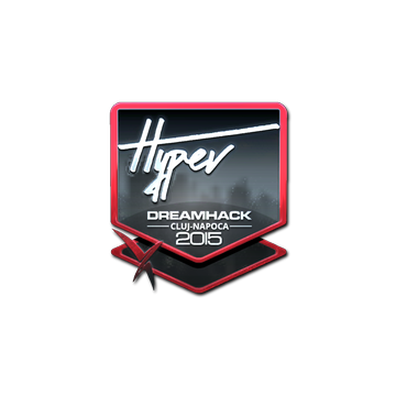 Sticker | Hyper (Foil) | Cluj-Napoca 2015