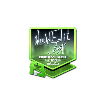Sticker | WorldEdit (Foil) | Cluj-Napoca 2015