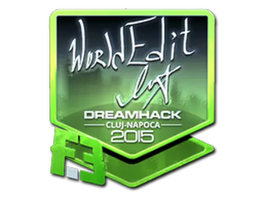 Sticker | WorldEdit (Foil) | Cluj-Napoca 2015