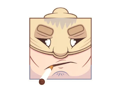 Sticker | Bum A Smoke