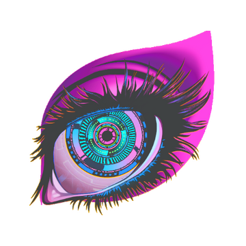 Sticker | Dystopian Gaze (Lenticular)