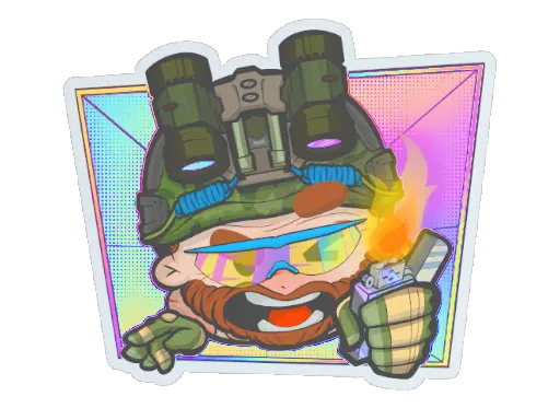 Sticker | Try Hard (Holo)