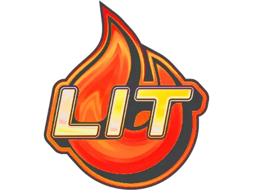 Sticker | Lit (Holo)